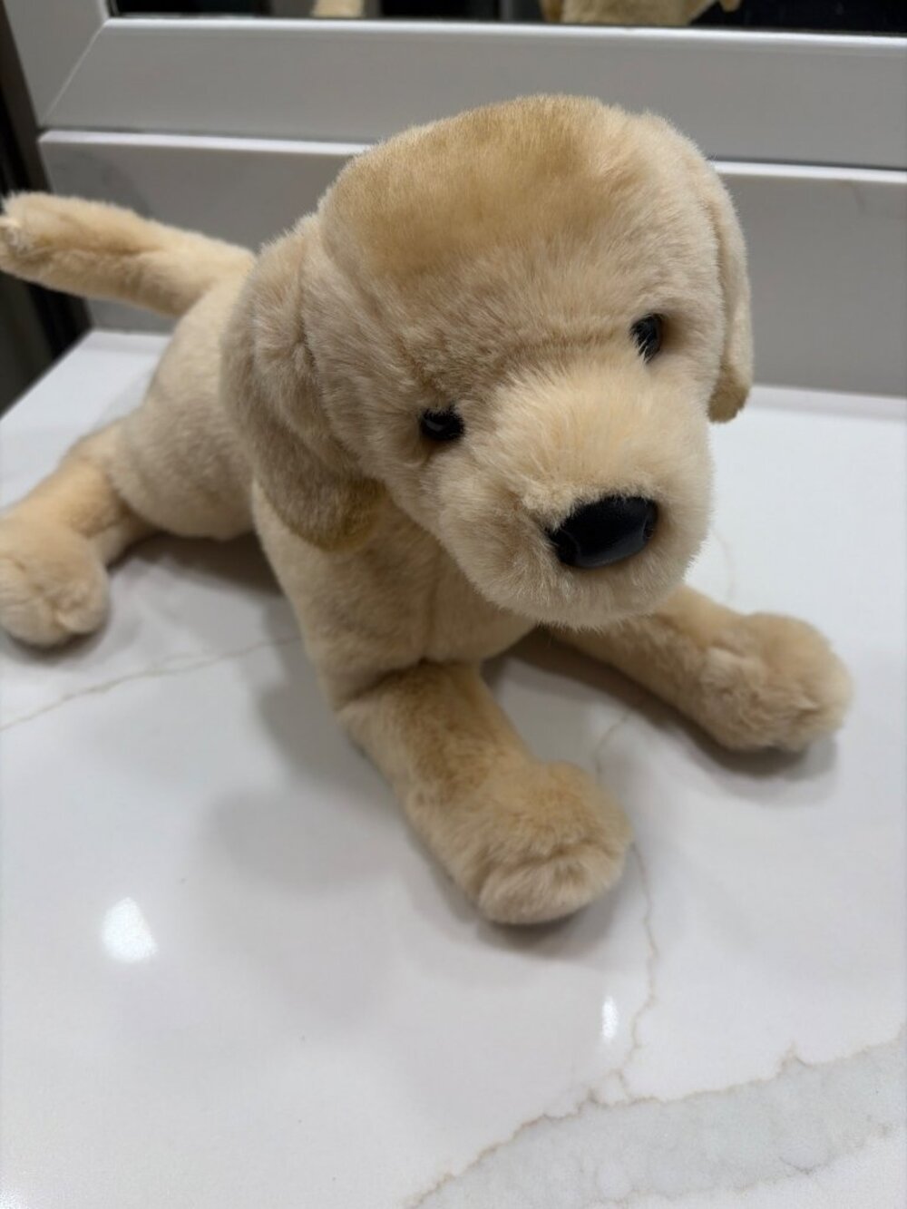 Douglas Mandy Yellow Lab Plush Cuddle Toy 1804 Stuffed Puppy Dog 12"